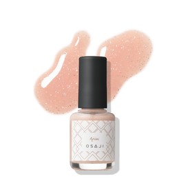 OSAJI Uplift Nail Color, Formulated with Herbal Extract, Beautiful Gloss, Good Color, 0.3 fl oz (10 ml), Protects Nail Moisture, Quick Drying (02 Ajisai)