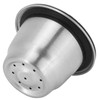 Coffee Capsule Set Stainless Steel Reusable Refillable Capsule Fit for