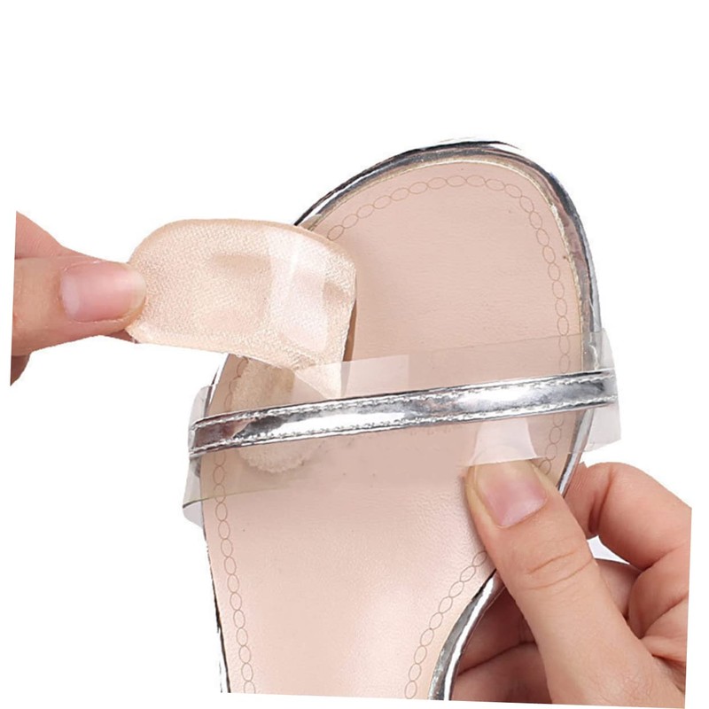 NOLITOY 8pairs Non- Wear Heel Stickers Breathable Front Palm Pads