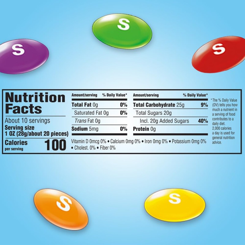 Skittles, Original Flavor Jellybeans Easter Seasonal Candy, 10 oz