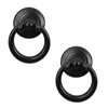 LC LICTOP Ring Pull Handle Knobs, 1.18 Inch Diameter, Zinc