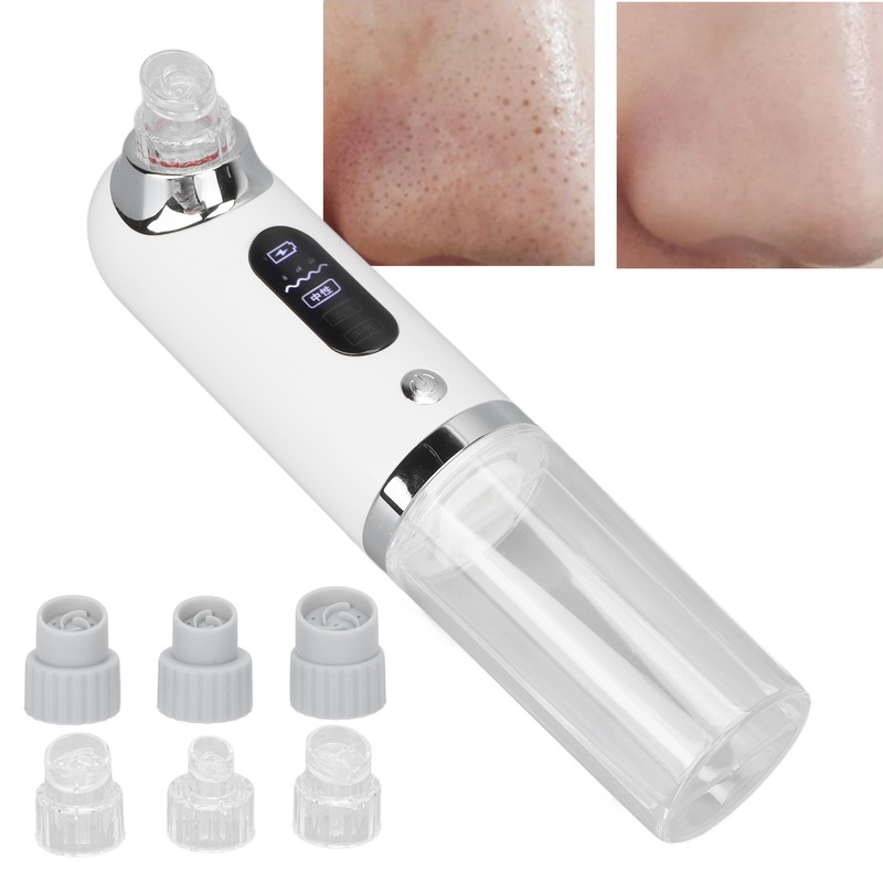 Electric Blackhead Vacuum Machine 3 Gears Blue Purple Light Pores