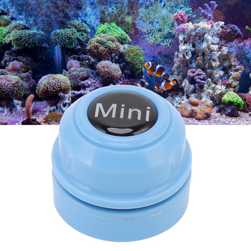 Fish Tank Magnetic Brush Round Double Sided Cleaning Prevent Scratch