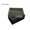 Faddare Silicone Planter Mold, 10x5x3.8inch Silicone Molds for Concrete Flower