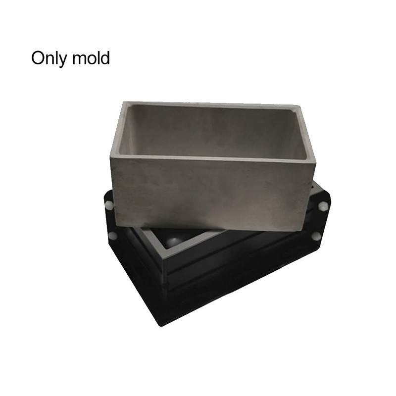Faddare Silicone Planter Mold, 10x5x3.8inch Silicone Molds for Concrete Flower