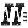 HOME MASTER HARDWARE 8 in Heavy Duty Shed Door Hinges,