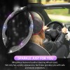 XUKEY 2X Crystal Car Universal Steering Wheel Booster Non-slip Cover
