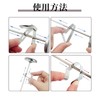 Thermometer Holder, nalaina Thermometer Fixing Clip(4 Pack) Probe Clip Holder