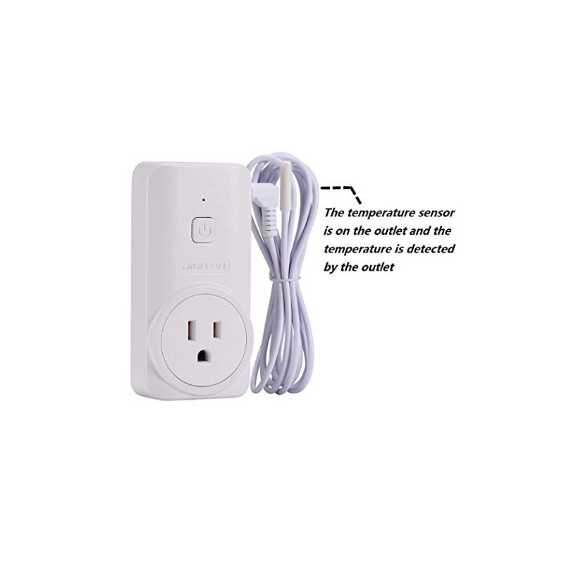 SENSTREE Wireless Thermostat Outlet, Temperature Control Outlet Heating and Cooling