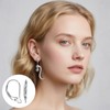 8pcs 925 Sterling Silver Earring Hooks Leverback French Ear Hook