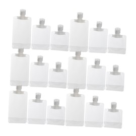 NOLITOY 30pcs Matte Travel Toiletries Packing Bags for Shampoo Shower Gel and Lotion Portable Fluid Containers for Travel and Business Trips