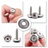 240 Pcs Cup Washers Countersunk Screw Finishing Washer M3 M4