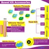 SurgicalSim Bowel Anastomosis Suture Practice Kit, End-to-Side Techniques, Includes 1