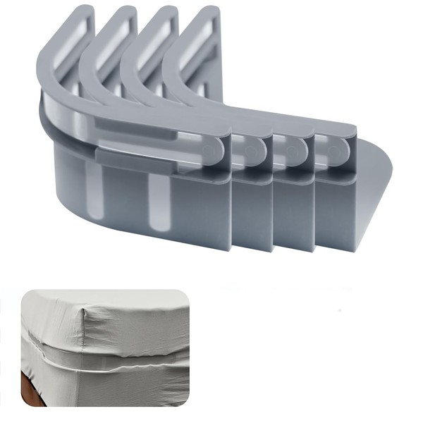 WADY Sheet Holders for Corners - 4PCS Bed Sheet Holder