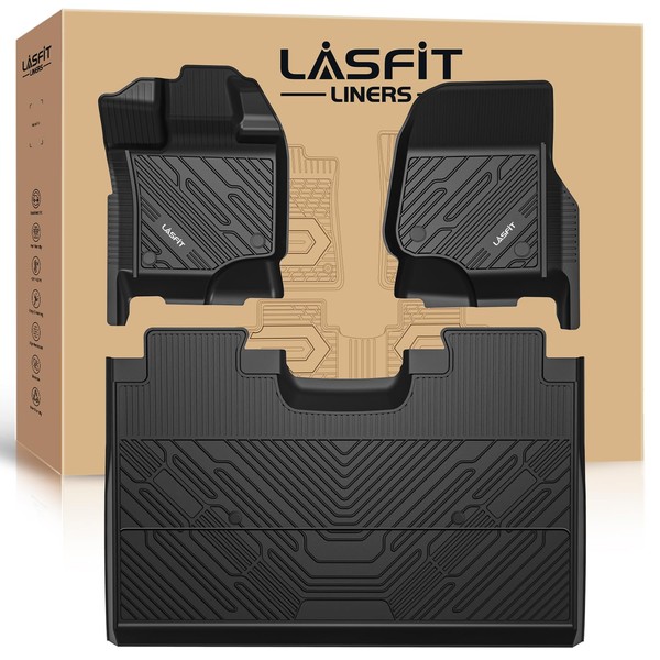 LASFIT Floor Mats for Ford F-150 2015-2025 | F150 Lightning