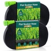 Soaker Hose - Flat Soaker Hose 100FT for Garden Beds,