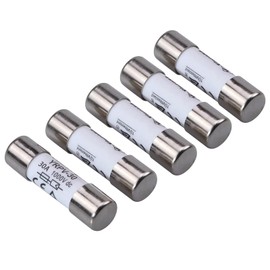 RKURCK 5 Pcs 10x38mm 1000V DC fusible Solar PV Photovoltaic Fuse 30A in line Fuse 30A CE UL:1000V DC In20A/40.3kA