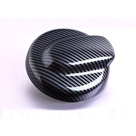 UNICUS Petrol Gas Tank Cap Cover Compatible with MINI Clubman Cooper S R55 07-14 3DR Hatchback R56 06-13 (CARBON EFFECT)