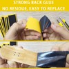 Birllaid Fingerboard Foam Grip Tape,12 Pcs Fingerboard Grip Tape,38mmX110mm 12