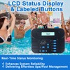 2025 Upgraded GLX-PL-LOC-P-4 Local Display Controller Keypad Replacement for Hayward