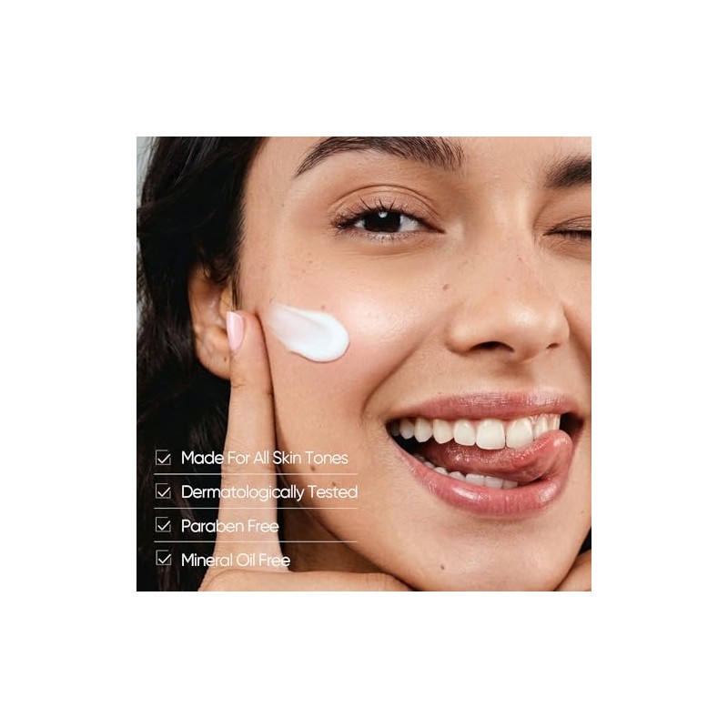 SKINTIFIC Crema hidratante facial con ceramidas 5X, 100 g