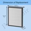 Prestivair HAP602 Air Purifier Replacement Filter Compatible with ECOSELF HAP602/HAP602WF