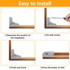 Pack of 4 Folding Hinges 90 Degree Hinges Folding Folding