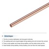 Sourcing Map 35Pcs Copper Brazing Rods, Phosphor Copper (L201), 1mm