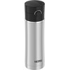 THERMOS 16 Ounce Drink Bottle with Tea Infuser, Black