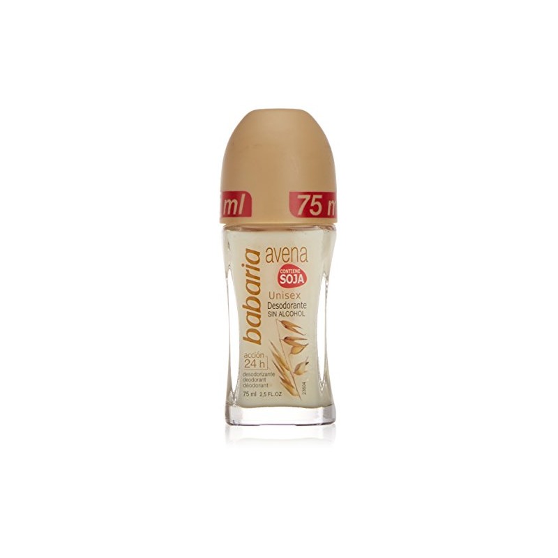 Babaria Roll On Deodorant Oats 75ml Duo