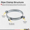 Steinberg14 - Ducting Clamp 125mm / 5'' - Galvanized Steel