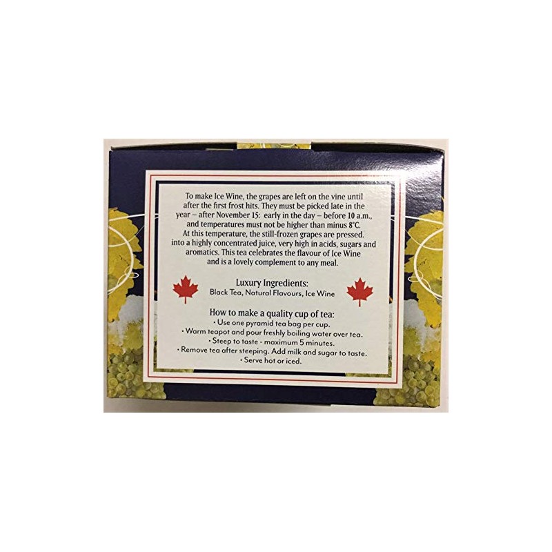 Metropolitan Tea Company Canadian Ice Wine Tea (48 teabags)