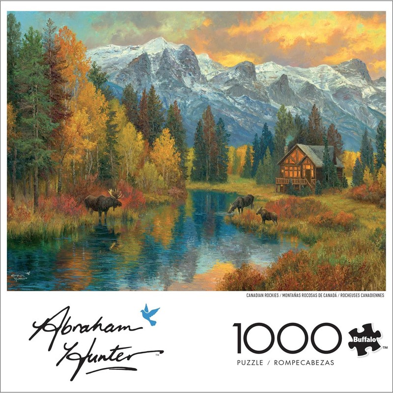 Buffalo Games - Abraham Hunter - Canadian Rockies - 1000