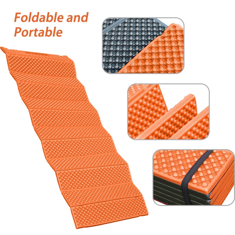 Portable Foam Camping Sleeping Pad Moisture-proof Lightweight Folding Camping Pad