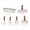 Happybuy Drywall Knife Set, 6 PCS Set Comprising 3"Painter Scraper,