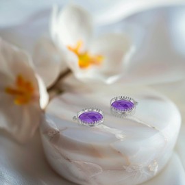 925 Sterling Silver Pendant Trays for Jewelry Making - 1 Pieces of 20mm Round Crown Bezel Settings with 1 Loop - Bezels for Jewelry Making - Perfect for Pendants and Earrings