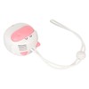 Mini Hanging Neck Fan USB Rechargeable 3 Speeds Bladeless Hands