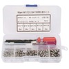 105 Pieces Thread Inserts Repair Kit with Tools Stainless Steel