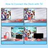 HARIBOL Switch Dock 1080P@60Hz Switch Docking Station with HDMI, USB