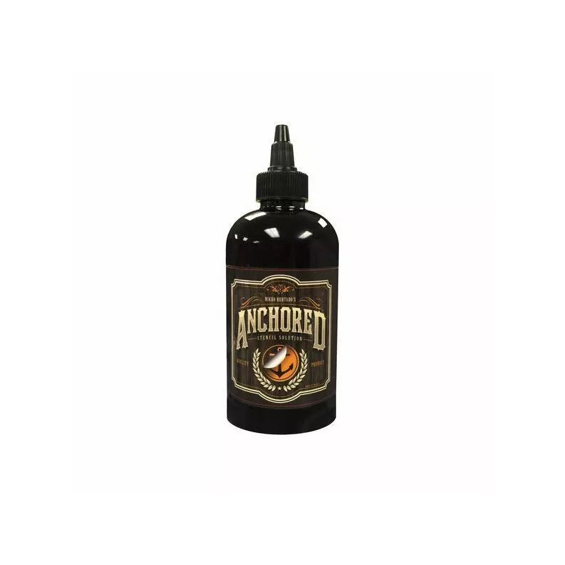 Anchored by Nikko - Tattoo Stencil Solution - 8oz -