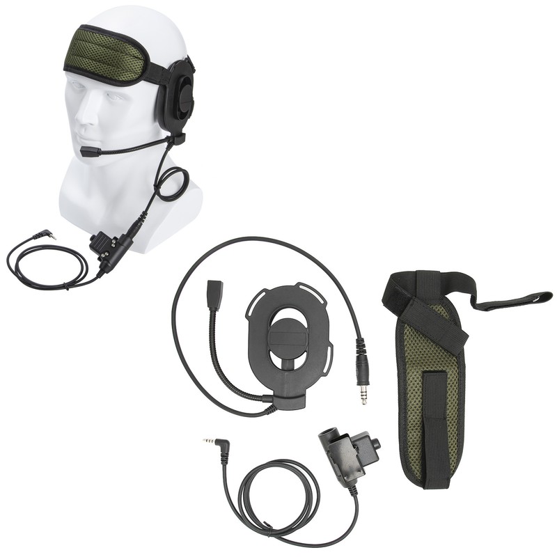 Military Headset Noise Reduction 2 Way Radio Headset with U94