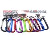 Medium Carabiner Hook (Bolt-less Design for Camping, Hiking, Keychains) Carabiner) 5ea