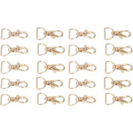 Llaveros, duraderos, brillantes, seguros, clips para llaveros, aros para llaveros y cadena, clip para llavero para ganchos para llavero