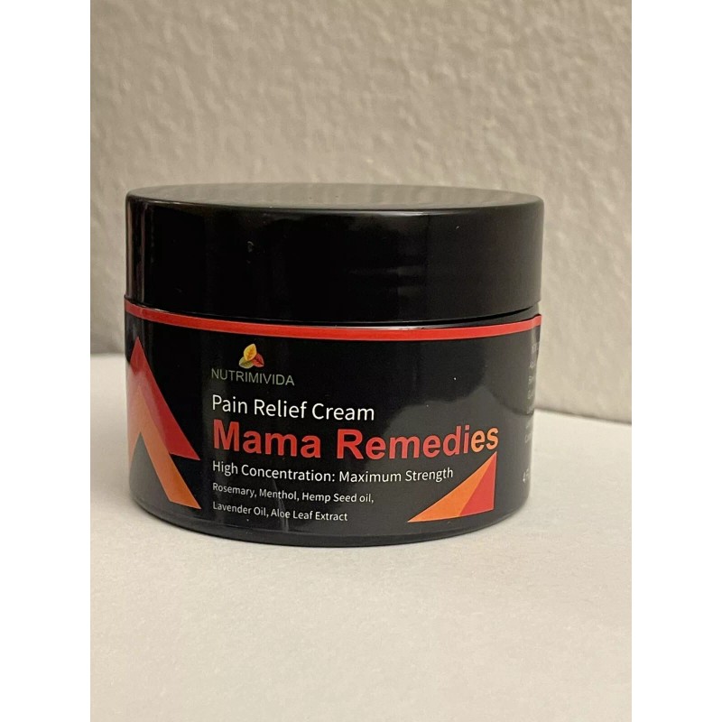 Nutrimivida Mama Remedies Pain Relieve Crea. Crema relaja,desinflama,sana y Alivia