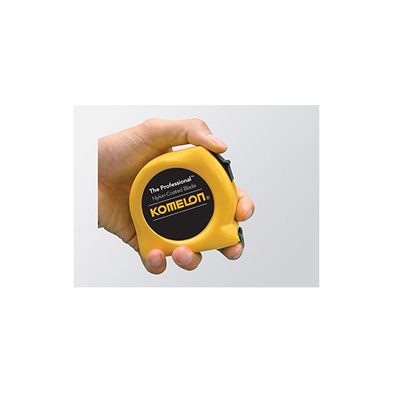 Komelon 4912 The Professional Nylon Coated Steel Blade Tape Measure