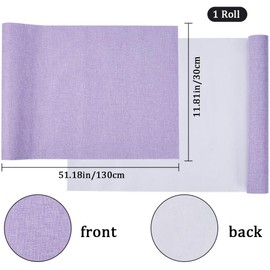 craspire 130 x 30 cm Linen Bookcloth, Lilac, for Books, Fabric Surface, Book Cover with Paper Spine, Tightly Woven Cloth, Books, Albums, Scrapbooking, Archive Cover, Protection, Bookbinding Supplies