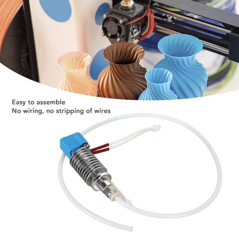 High Accuracy Metal Hotend Kit for 3D Printers with Uniform