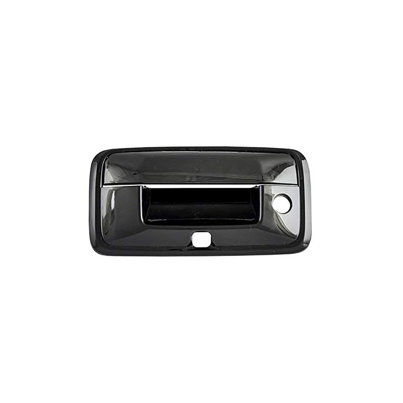 Brighter Design Matte Black Tailgate Handle Cover w/Cam Cutout for