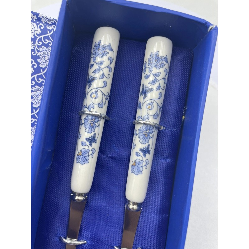 Na Chinese Style Tableware Fork & Spoon Gift Box Set