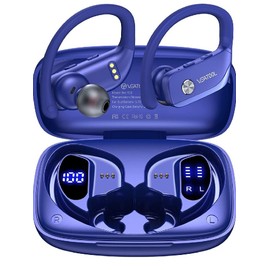 P.L.A.Y. bmanl Wireless Earbuds Bluetooth Headphones 48hr Play Back Sport Earphones(blue